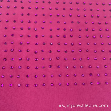 Poly y Sp Bandited Rhineston para vestir para el vestido